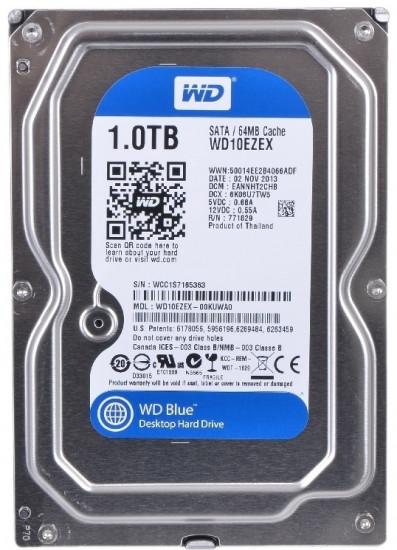 HDD накопитель WD10EZEX