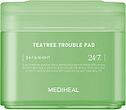 Антибактериальные тонер-пэды с чайным деревом «Teatree Trouble Pad»