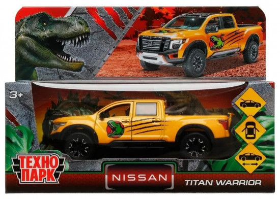 Машина инерционная «Nissan Titan Warrior. Динозавры»