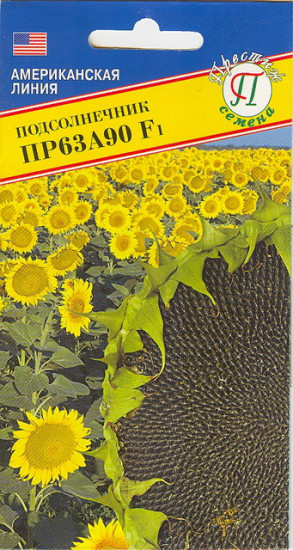Семена подсолнечника «ПР63А90 F1»