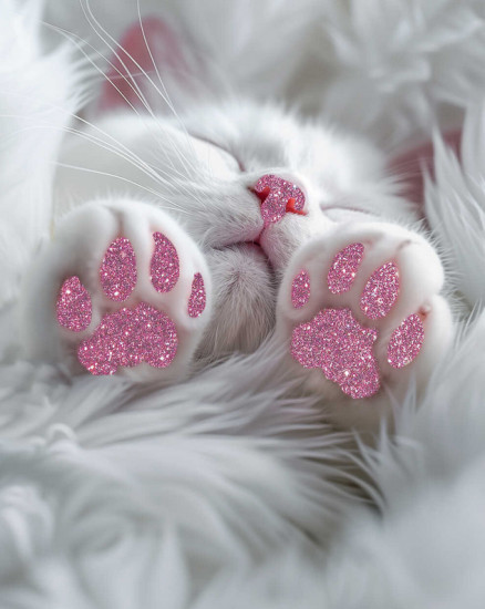 Мозаика алмазная «Котолапки»