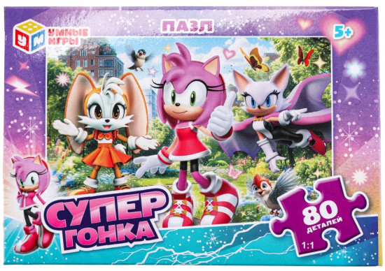 Пазл классический «Супергонка»