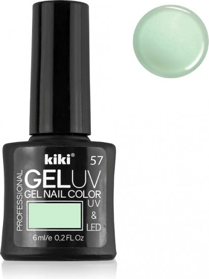 Гель-лак для ногтей «Gel Uv & Led», оттенок 57 Нежная мята