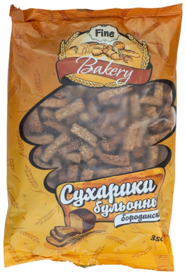 Сухарики бульонные бородинские