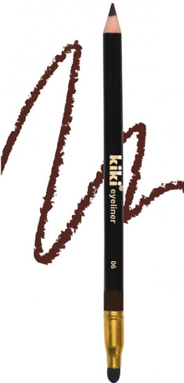 Карандаш для глаз с аппликатором «Eyeliner», оттенок 06 Коричневый
