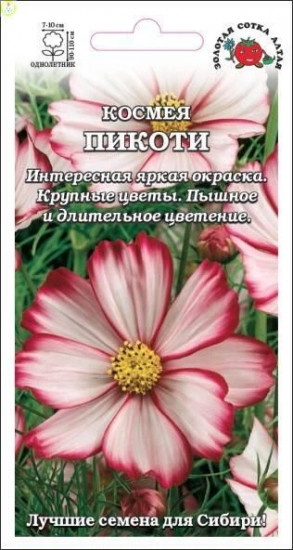 Семена космеи «Пикоти»