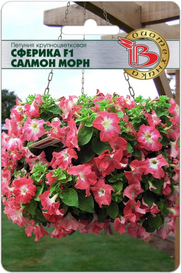 Семена петунии «Сферика F1 Салмон Морн»