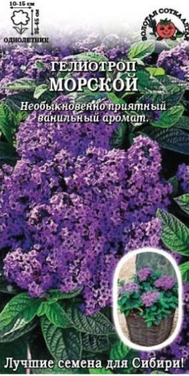 Семена гелиотропа «Морской»