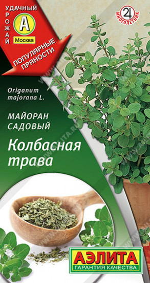 Семена майорана садового «Колбасная трава»