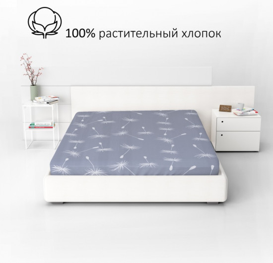 Простыня на резинке «Fiori»