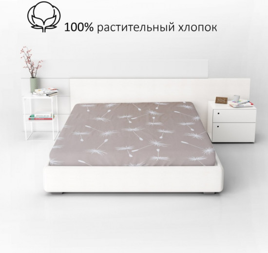 Простыня на резинке «Fiori»