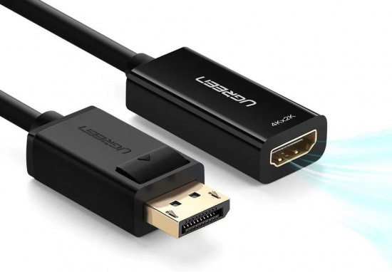 Конвертер Ugreen DisplayPort на HDMI adapter MM137