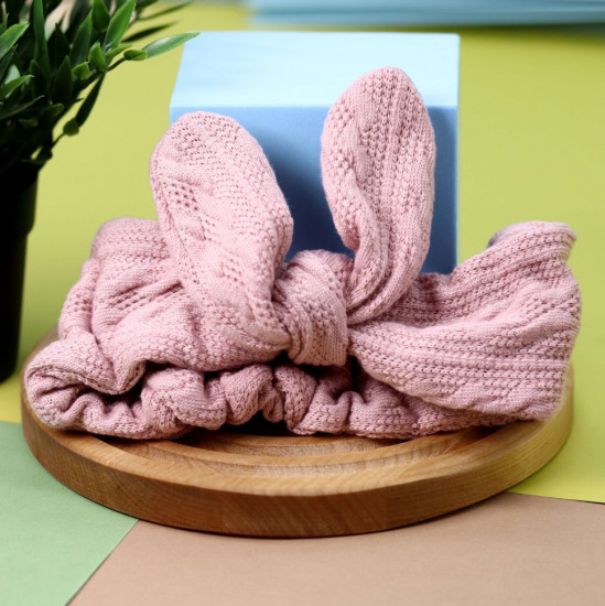 Повязка на голову «Knitted bunny»