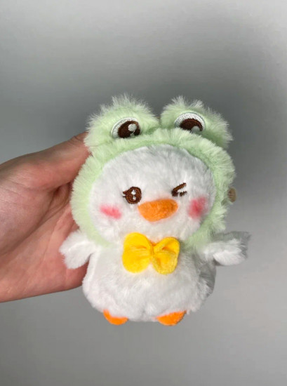 Игрушка-брелок мягкая «Duck frog»