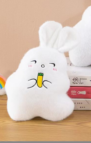 Игрушка мягкая «Crooked Rabbit with a Carrot»
