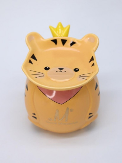 Кружка с крышкой и ложкой «Little tiger»