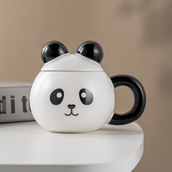 Кружка с крышкой «Bubble panda»