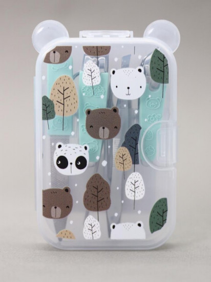 Маникюрный набор «Many panda and bear»
