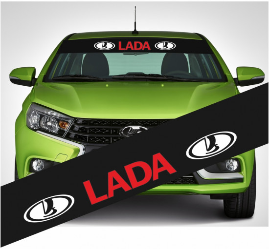 Наклейка на автомобиль «Lada»