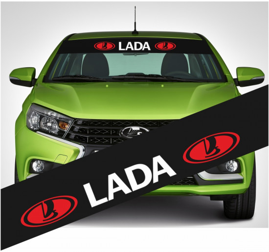 Наклейка на автомобиль «Lada»