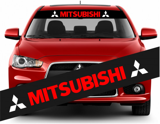 Наклейка на автомобиль «Mitsubishi»
