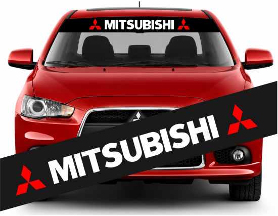 Наклейка на автомобиль «Mitsubisi»