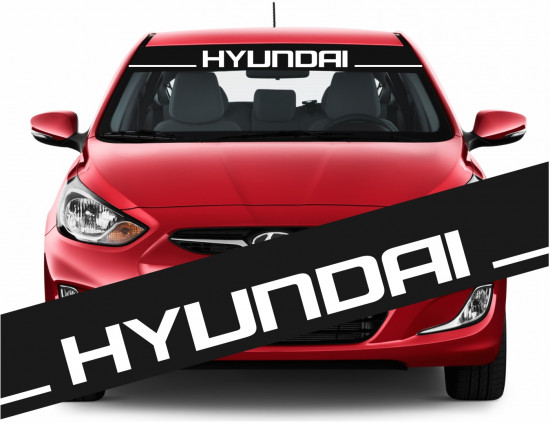 Наклейка на автомобиль «Hyundai»