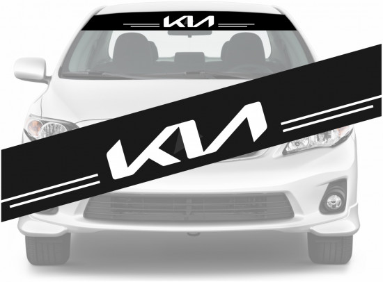 Наклейка на автомобиль «Kia»