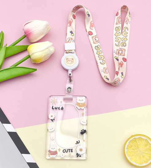 Футляр для карты на ленте «Cute luck»