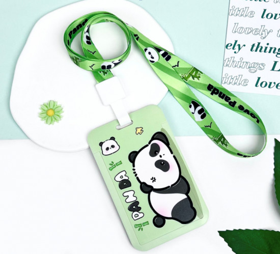 Футляр для карты на ленте «Panda is resting»