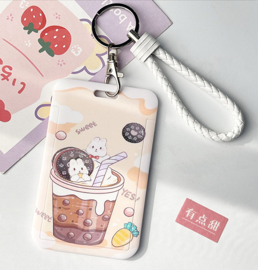 Футляр для карты «Milkshake with cookies»