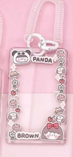 Футляр для карты «Panda girl»