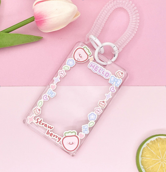 Футляр для карты «Hello strawberry»