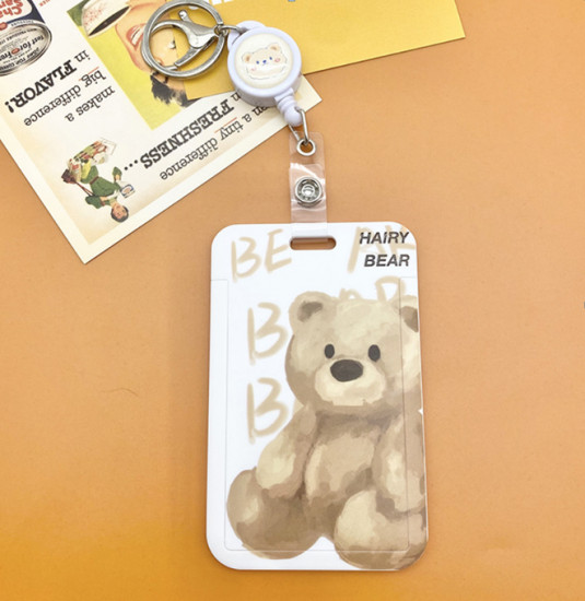 Футляр для карты «Hairy bear»