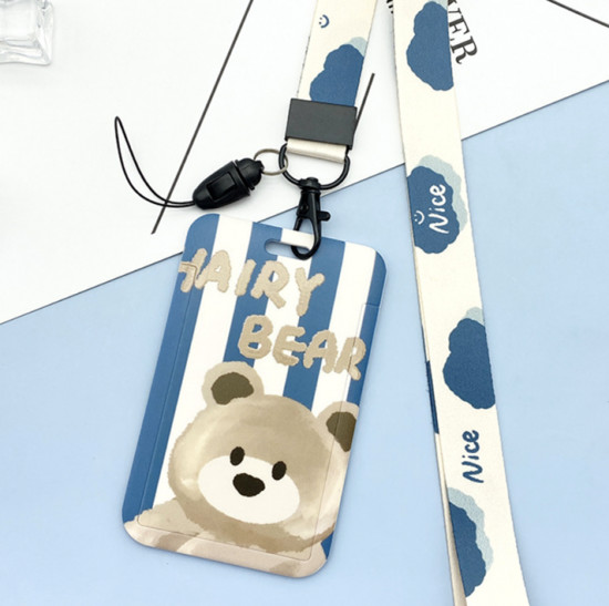 Футляр для карты на ленте «Plush bear»