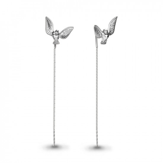 Серьги из серебра