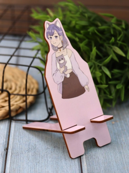 Подставка под телефон и планшет «Cute cat Girl»