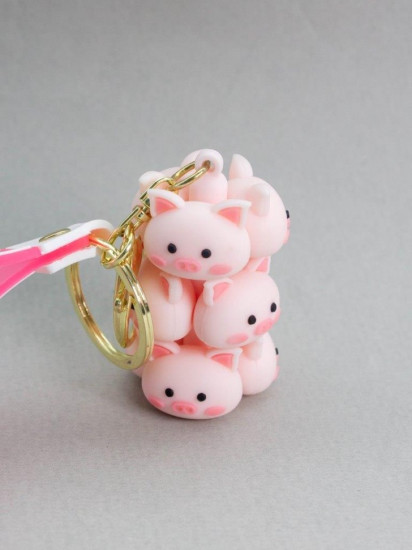 Брелок «Pig family»