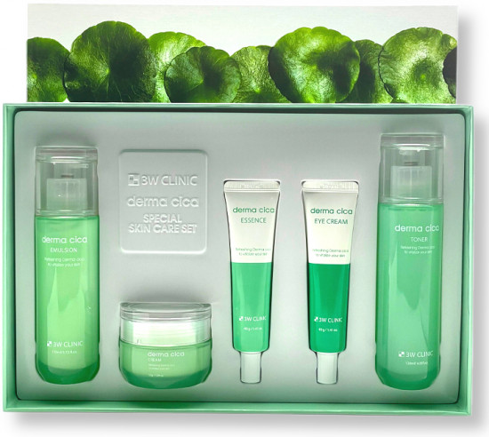 Набор для для ухода за лицом с экстрактом центеллы азиатской «Derma Cica Special Skin Care Set»
