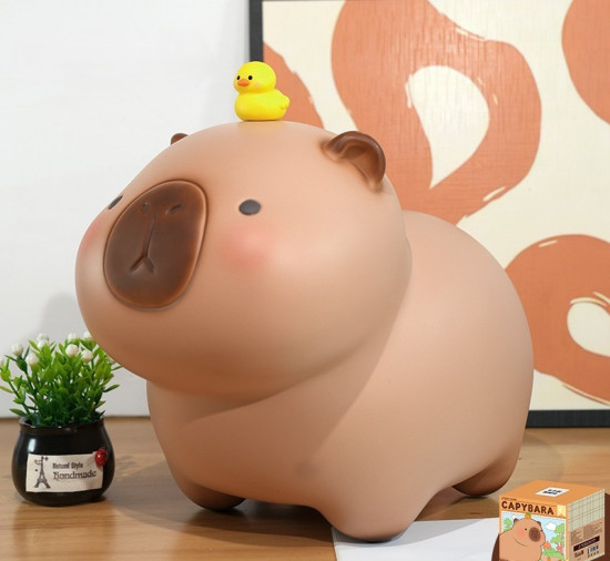 Копилка «Big Capybara Friend Duck»