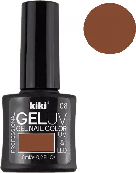 Гель-лак для ногтей «Gel Uv & Led», оттенок 08 Какао