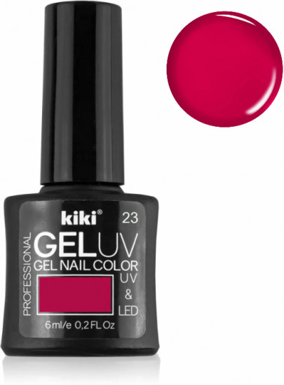 Гель-лак для ногтей «Gel Uv & Led», оттенок 23 Малиновый