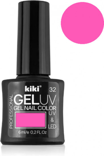 Гель-лак для ногтей «Gel Uv & Led», оттенок 32 Ультра-розовый