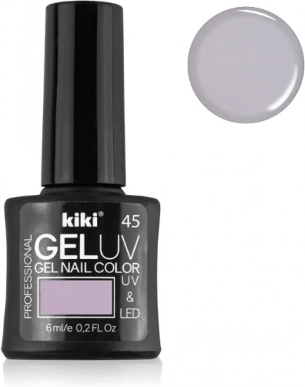 Гель-лак для ногтей «Gel Uv & Led», оттенок 45 Светло-сиреневый