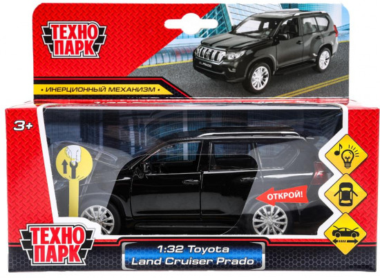 Металлическая модель «Toyota Land Cruiser Prado»