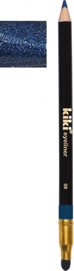Карандаш для глаз с аппликатором «Eyeliner», оттенок 08 Темно-синий