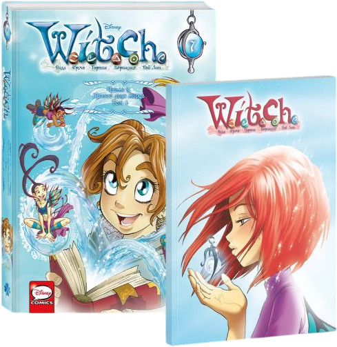 W.I.T.C.H. Кризис двух миров. Том 1. Скетчбук с Вилл. Комплект из книги и скетчбука