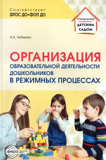 Организация образовательной деятельности дошкольников в режимных процессах