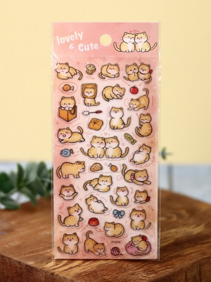 Наклейки «Lovely and cute cats»