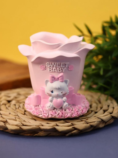Подставка для канцелярских принадлежностей «Milly Cat Rose»